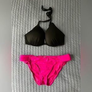 Kona Sol Padded Bikini Top Size 36 DD and Bottom